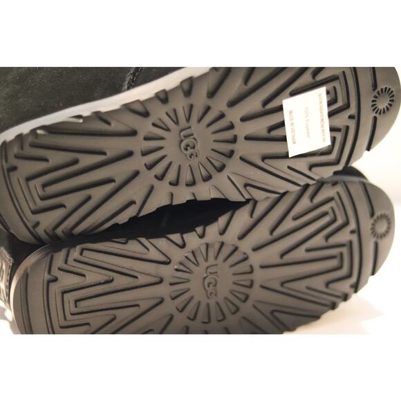 UGG Pumped Faux Fur Trim Slipper Bootie Sz 10 - Picture 6 of 6